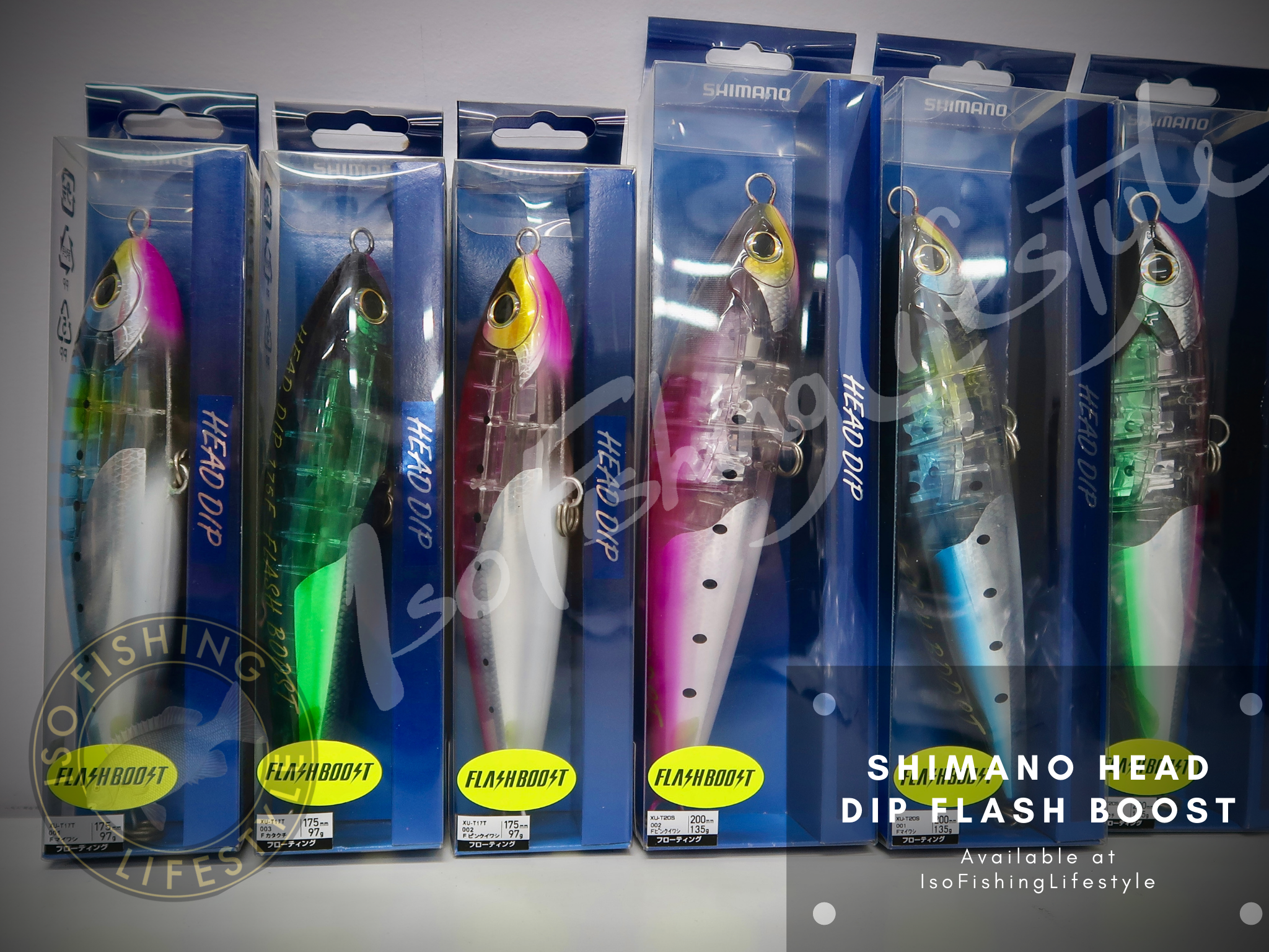 Shimano Ocea Head Dip 200F 135g Flash Boost