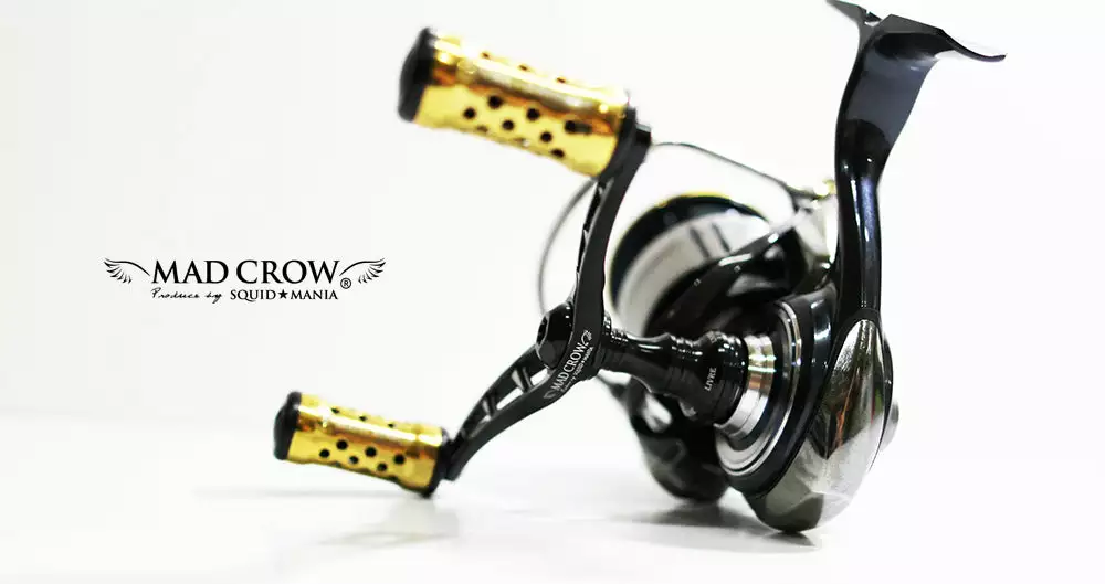 Squid Mania 2021 Mad Crow X Livre Wing 100 IP-24K Limited Edition Double Handle - Image 3