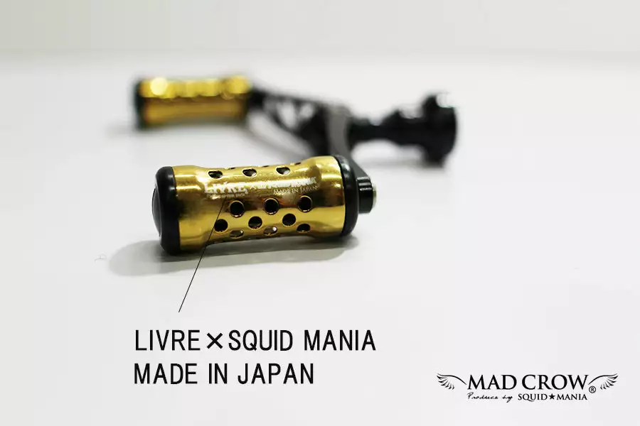 Squid Mania 2021 Mad Crow X Livre Wing 100 IP-24K Limited Edition Double Handle - Image 6