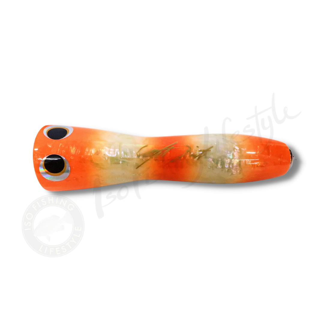 Craft Bait 2021 Craftbait GT-3 130g Abalone Handmade Popper - Image 3