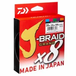 Daiwa J Grand X8 Braid Line PE 300m Multi Color