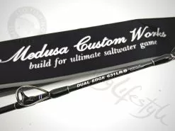 2021 MC Works Dual Edge 631LR/B White/Blue (Jigging Rod)