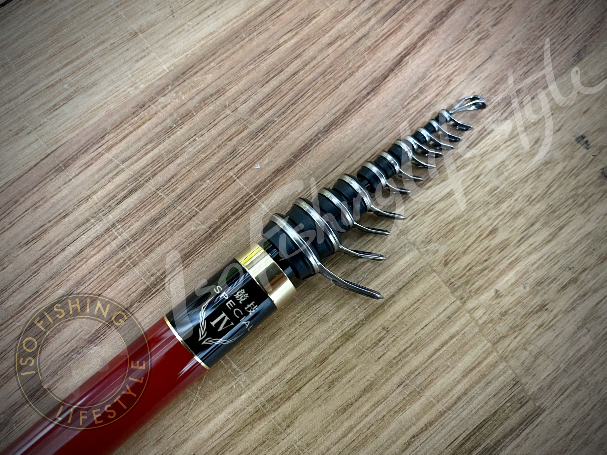 Gamakatsu 2021 Chinu Competition Special IV Iso Fishing Rod - Image 4