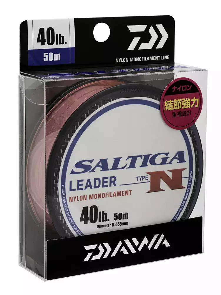 Daiwa Saltiga Monofilament Leader Type N 50m